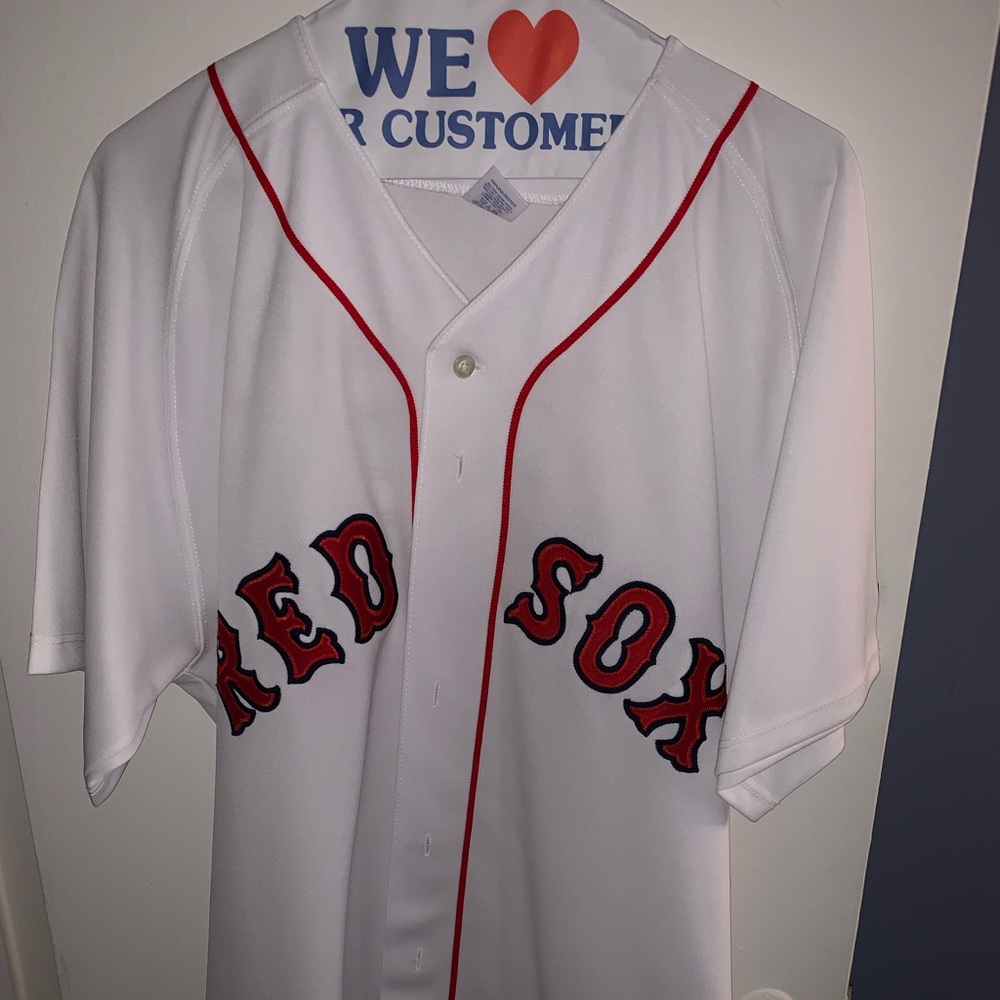 Pedro Martinez Red Sox home jersey